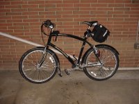 My Diamondback rigged for winter commuting