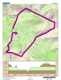 GPS log for the trip