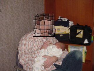 Papa and baby